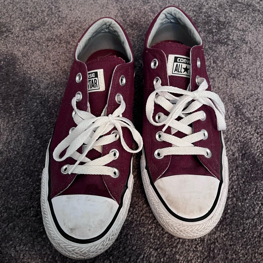 Converse Chuck Taylor Maroon Shoes